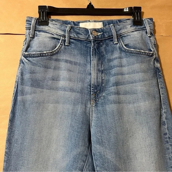 Mother Superior The Hustler Ankle Jeans High Rise Flare Denim I Confess Size 28